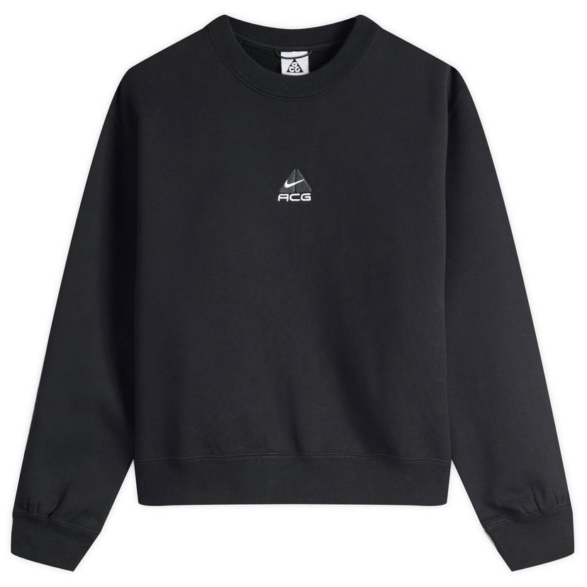 Džemper Nike ACG Therma-Fit Logo Crew Sweatshirt Crna | HJ0232-010
