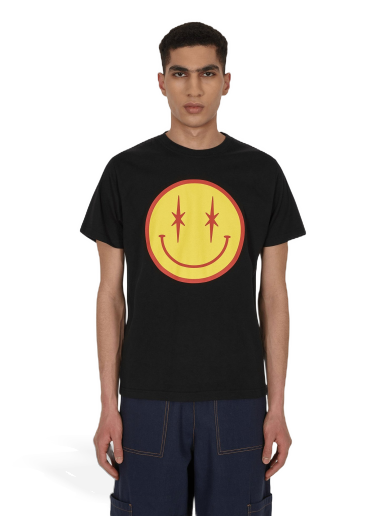 Majica kratkih rukava PHIPPS Smiley T-Shirt Crna | T001-2MB1J000601001 BLACK
