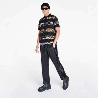 Polo majica Versace Print Stripes Logo B Polo T-Shirt Višebojno | 73GAG6R0JS136G89, 2