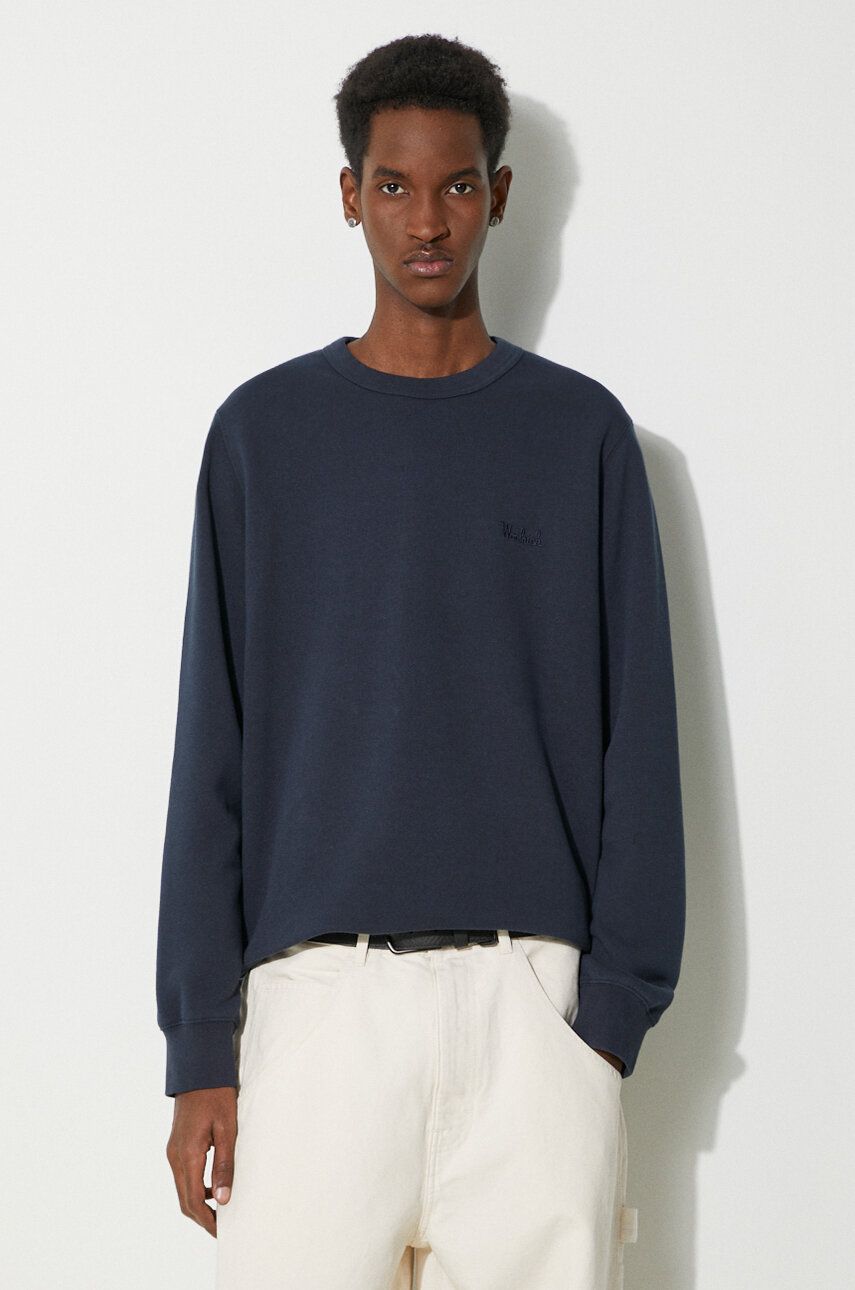 Dukserice WOOLRICH Sweatshirt Crewneck Plava | CFWOSW0225MRUT3684, 0