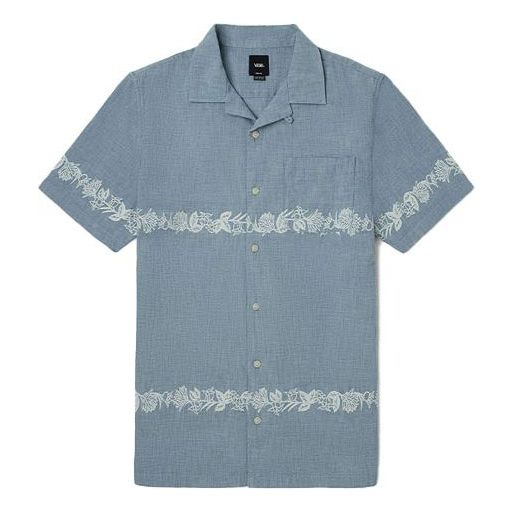 Košulja Vans Denim Short Sleeve Shirt Plava | VN0A5E6JLKZ