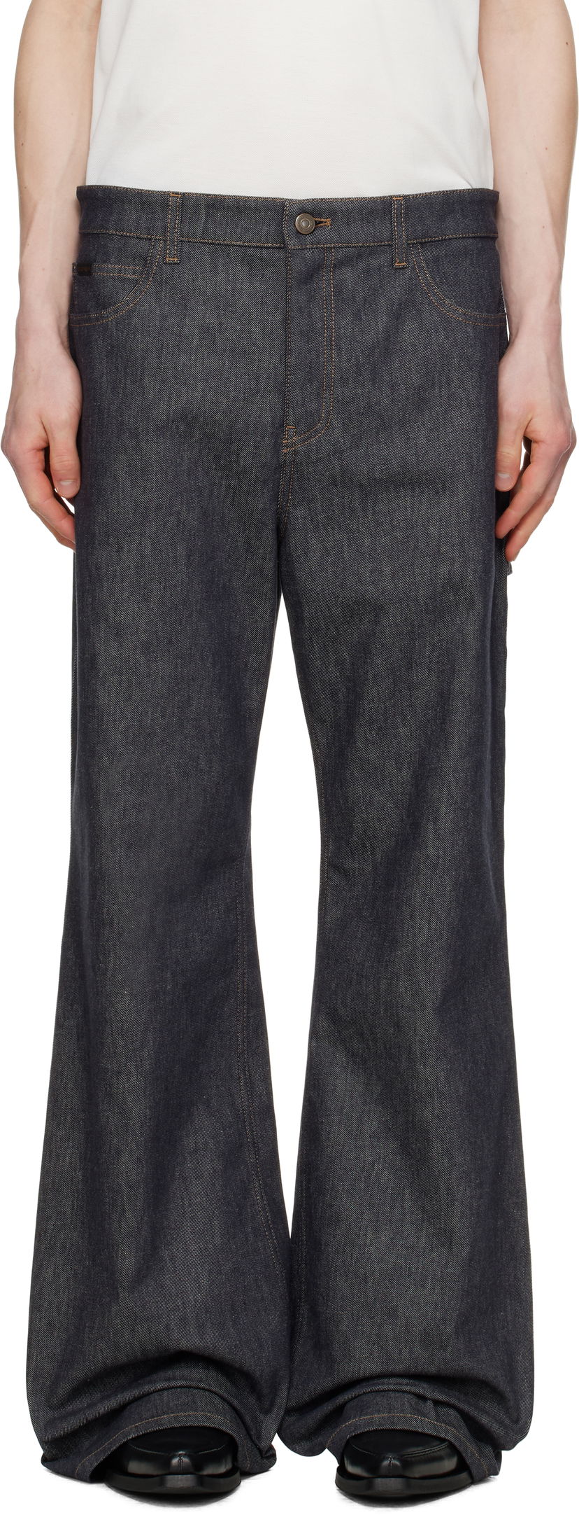 Jeans Courrèges Courrèges Hammer Baggy Jeans Plava | 125DPA241DE0035