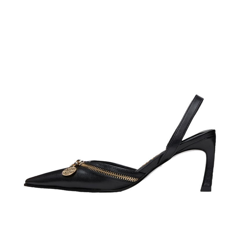 Tenisice i cipele Versace Mandy Slingback Low Heels Crna | E77VA3S30_EZS861