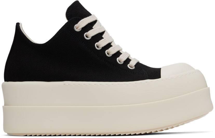 Tenisice i cipele Rick Owens Rick Owens DRKSHDW Hollywood Double Bumper Low Crna | DS01E3832 DO