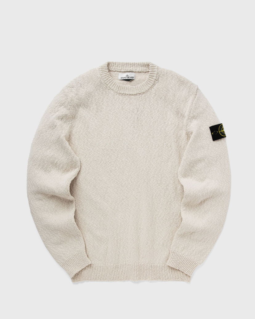 Džemper Stone Island Patch Crewneck Bež | 8015562B1.V0091
