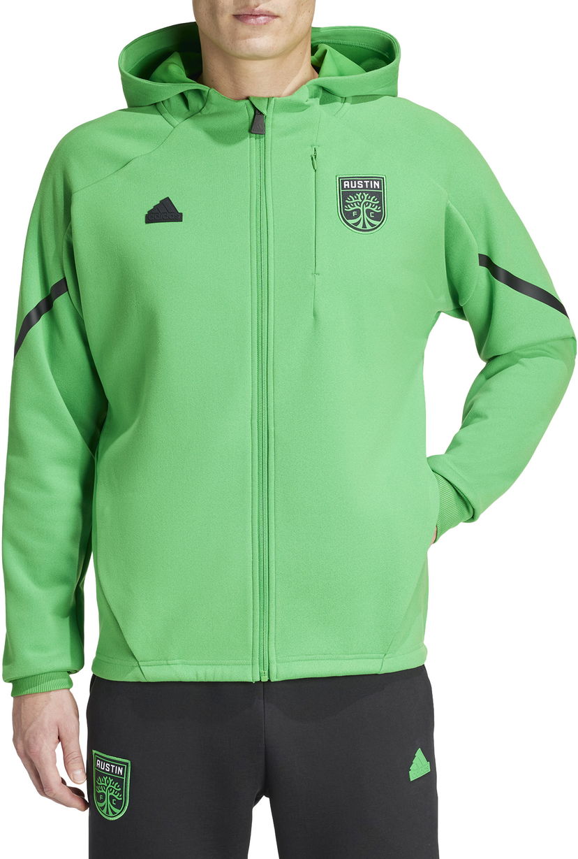 Dukserice adidas Originals Hooded Jacket Zelena | iq0706