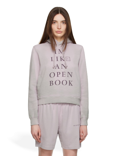 Dukserice Acne Studios I'm Like An Open Book Hoodie Siva | CI0121-