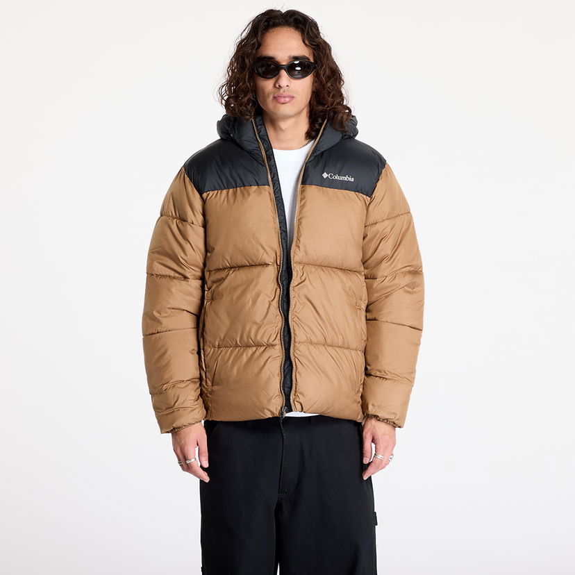 Pernata jakna Columbia Puffect™ II Hooded Jacket Delta/ Black Bež | 2086851257