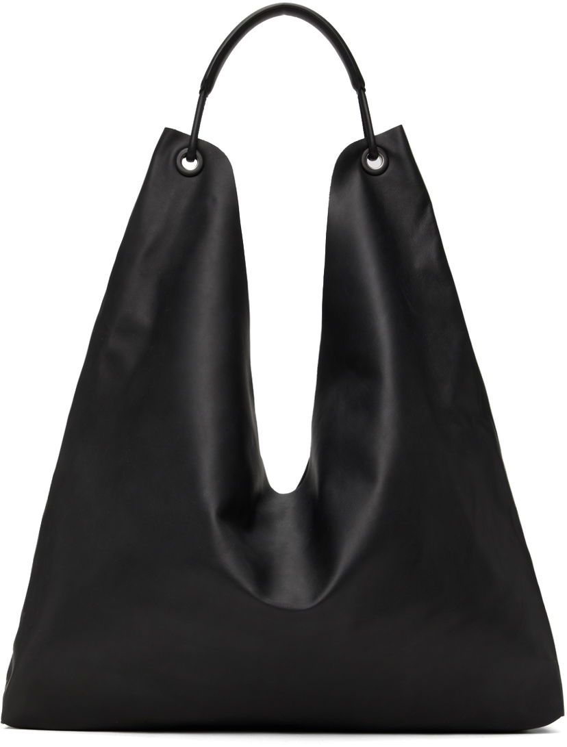 Tote bag The Row Large Leather Tote Bag Crna | W1623-L108