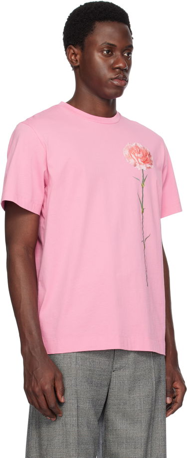 Majica kratkih rukava Simone Rocha Simone Rocha Carnation Print T-Shirt Ružičasta | 5195P32A-M 0569, 1
