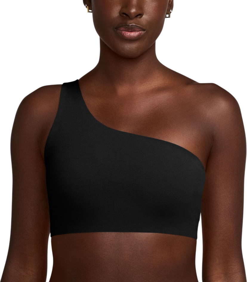 Grudnjak Nike Zenvy Asymmetrical Sports Bra Crna | hq9182-010
