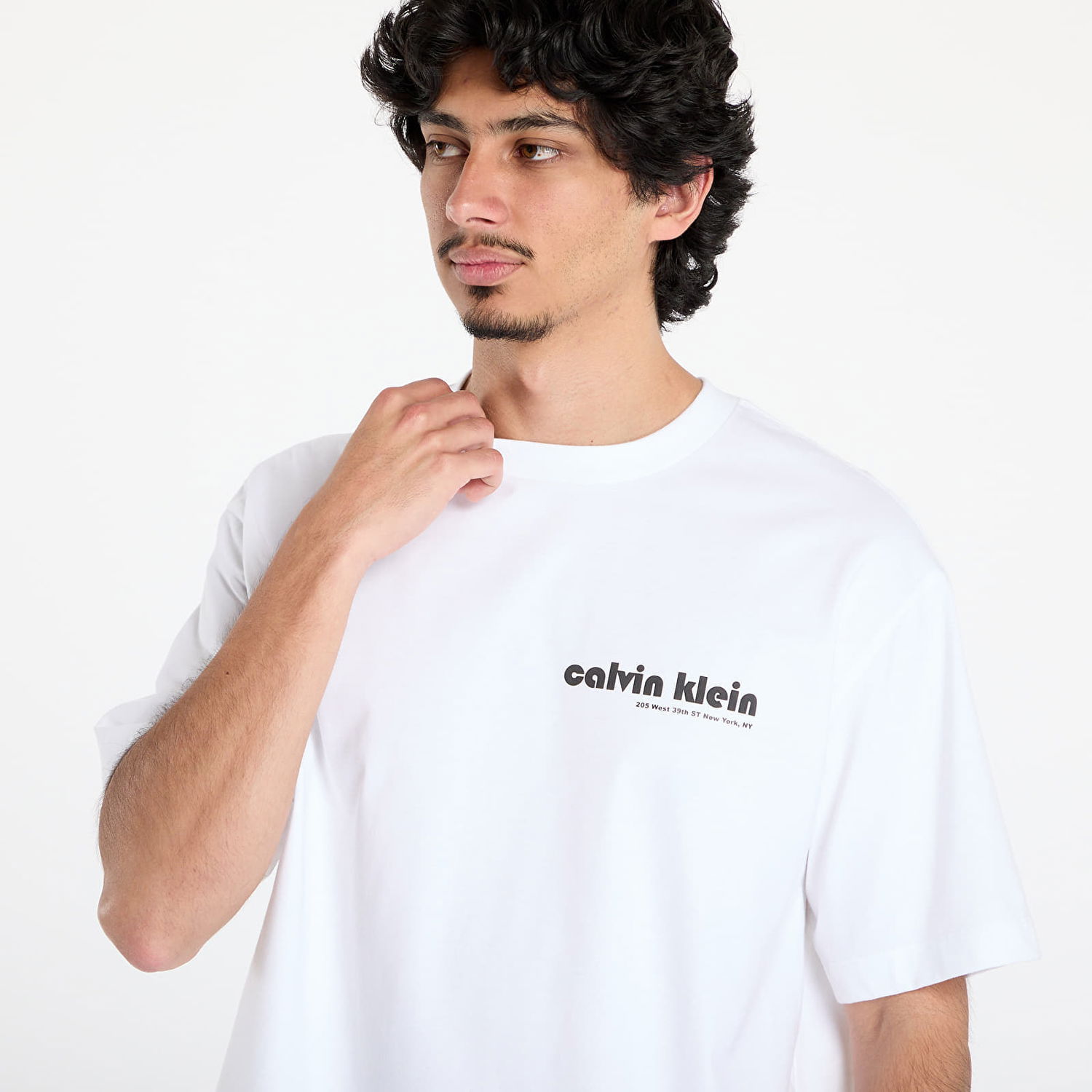 Majica kratkih rukava CALVIN KLEIN Calvin Klein Jeans Short Sleeve T-Shirt Bijela | LV04RC829G YAA, 1