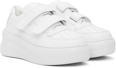 Tenisice i cipele Acne Studios Velcro Strap Platform Sneakers Bijela | CD0001-, 3