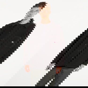 Jakna Tommy Hilfiger Badge Teddy Shirt Black Crna | DM0DM19647 BDS, 0