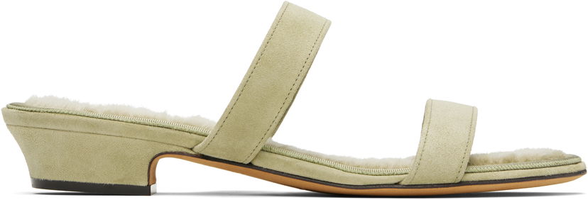 Haljina The Row The Row Awar Strap Heeled Sandals Zelena | F1594-L221