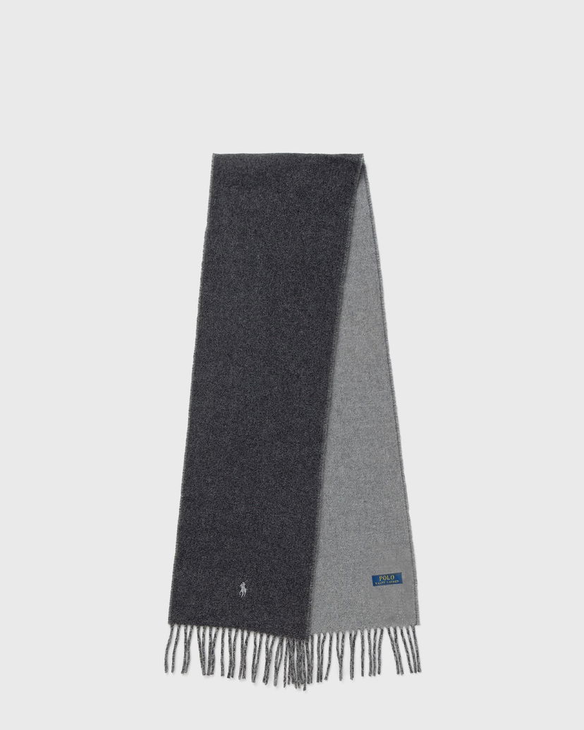 Šal Polo by Ralph Lauren Reversible Scarf Siva | 449959334003