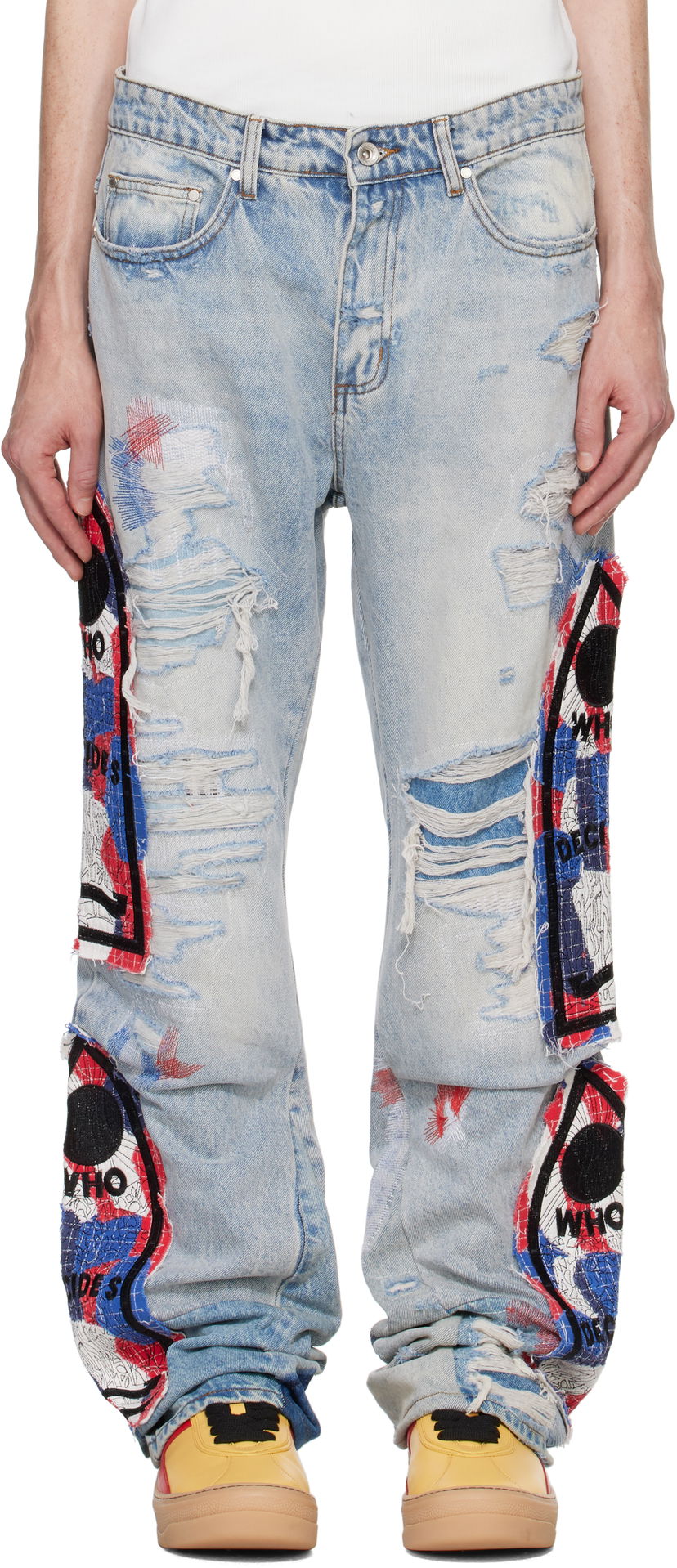 Jeans Who Decides War Glory Jeans Plava | 1120540030FW24