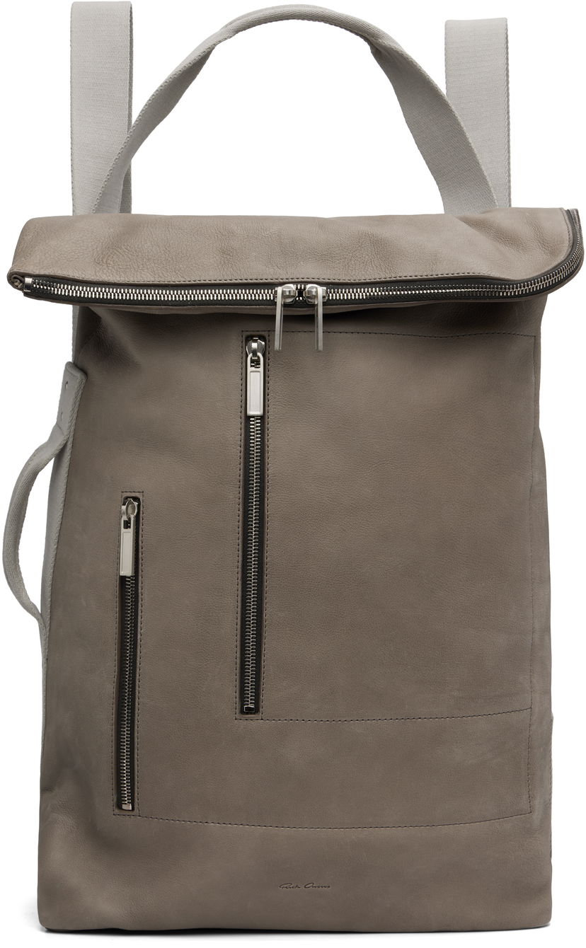 Ruksak Rick Owens Rick Owens Concordians Cargo Backpack Siva | RA02E0770 LBU