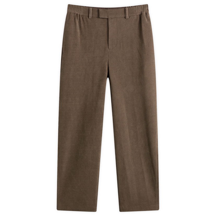 Hlače Represent Clo Ribbed Hybrid Pants Smeđa | MLM100102-16