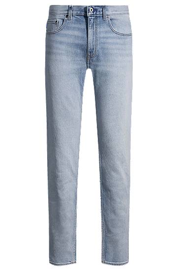 Jeans BOSS Slim-Fit Stonewashed Jeans Plava | 50529218