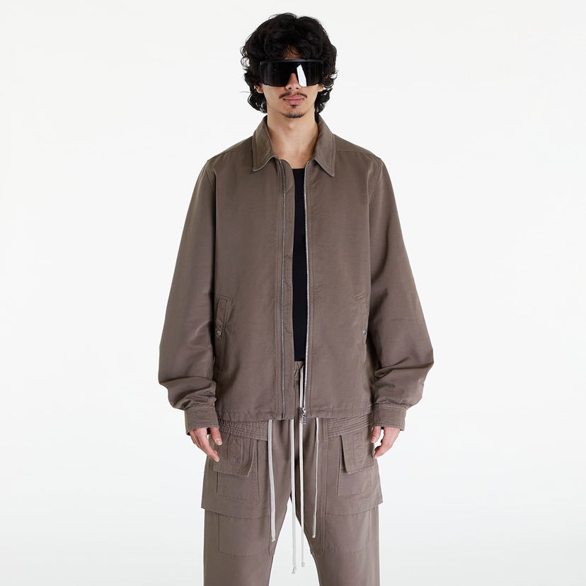 Jakna Rick Owens DRKSHDW Zipfront Jacket Dust Smeđa | DU01D1783 CB 34