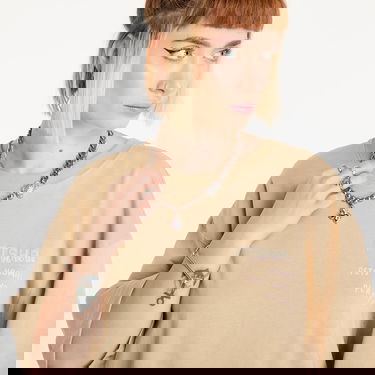 Majica kratkih rukava Footshop Spiritual Gangster Graphic Print T-Shirt Bež | FTSHP_387, 3