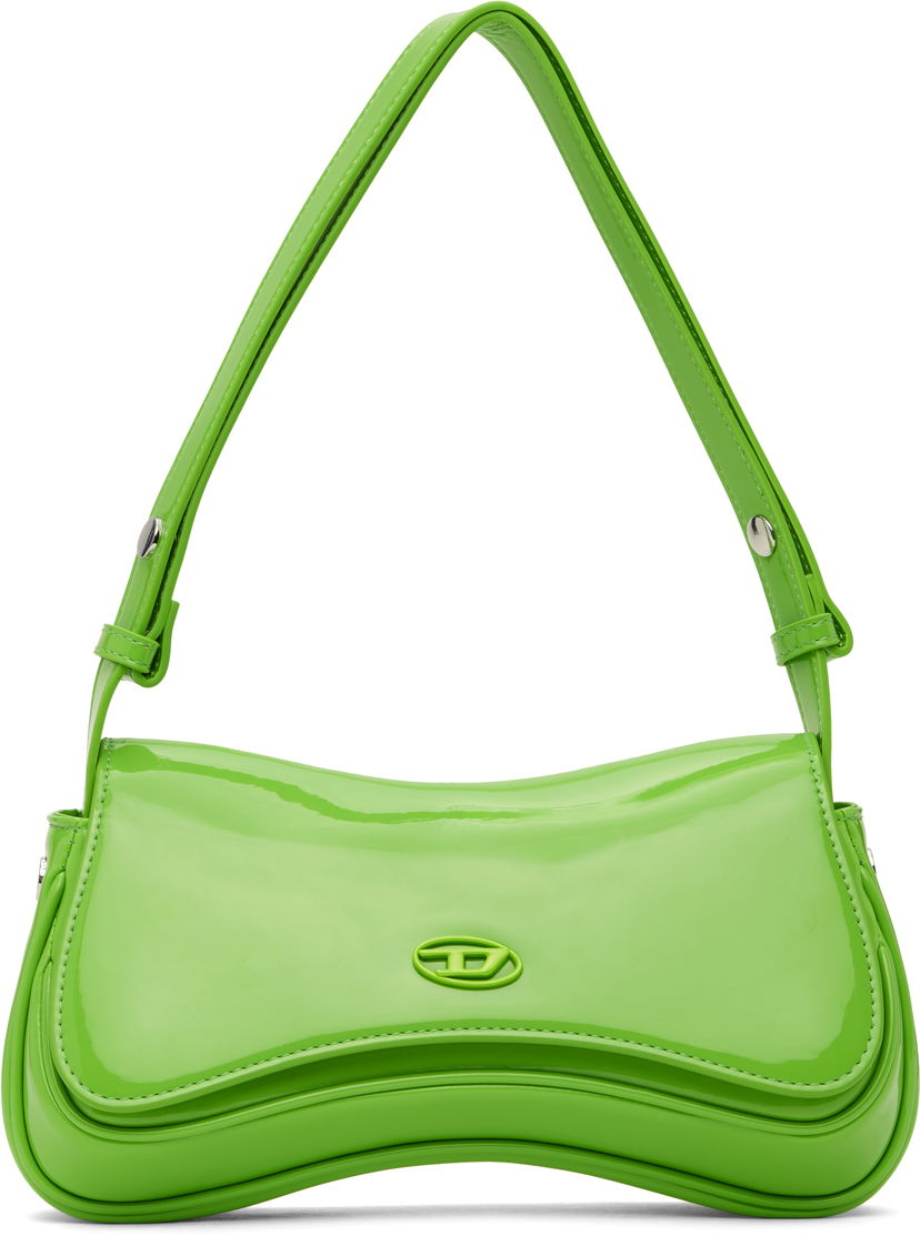 Ručna torbica Diesel Play Clutch Bag Zelena | X10202 P6255