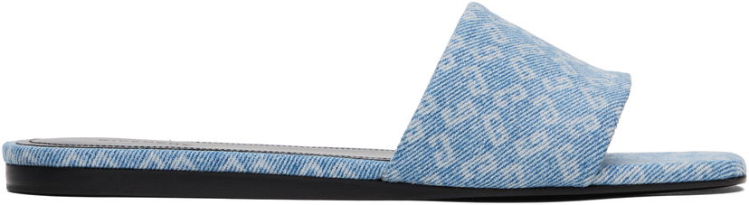 Dodaci Givenchy Givenchy 4G Denim Slides Plava | BE306FE2BN420