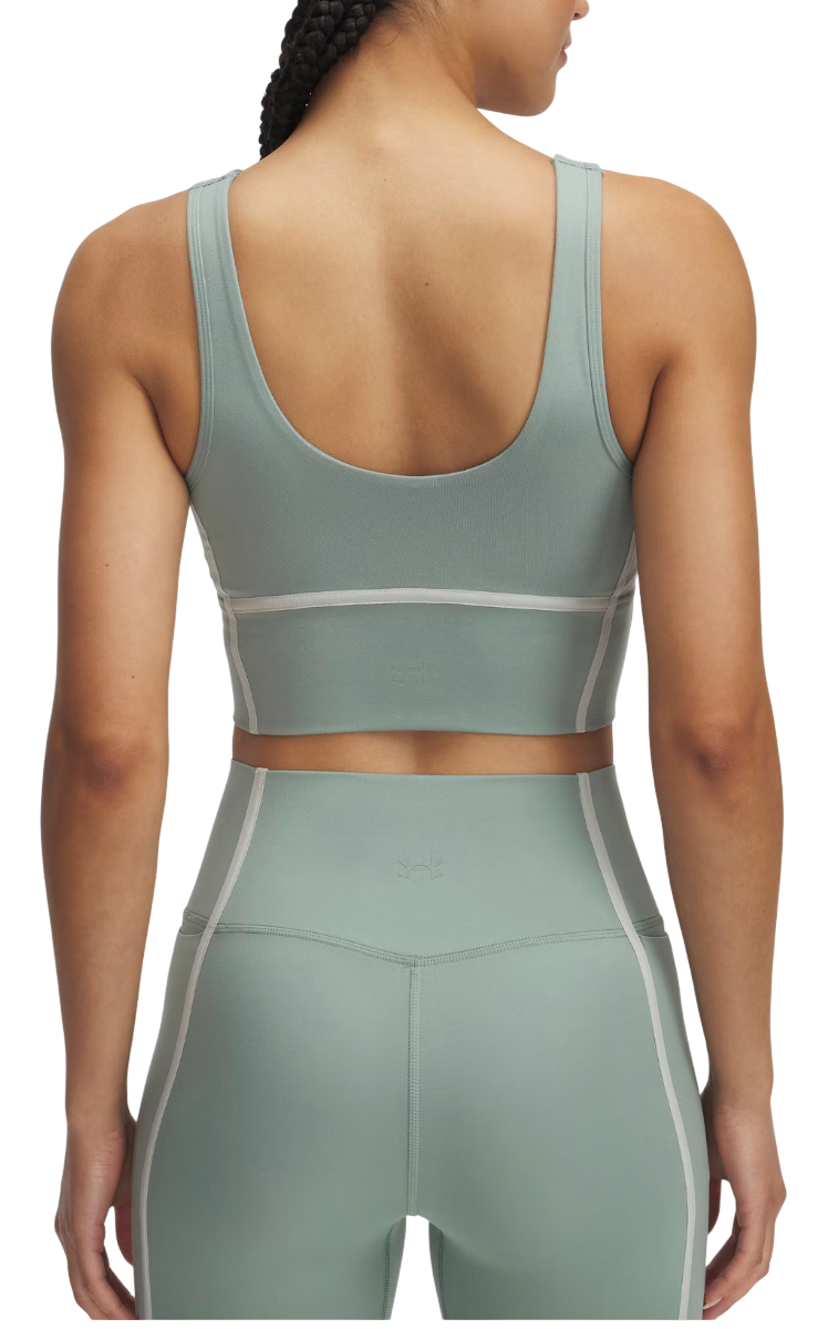 Crop top Under Armour Meridian Piped Crop Tank Zelena | 6003529-348, 1