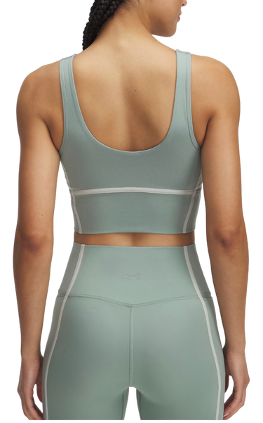 Crop top Under Armour Meridian Piped Crop Tank Zelena | 6003529-348, 1
