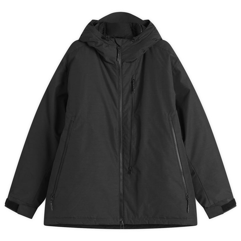 Pernata jakna Snow Peak FR 2L Hooded Insulated Down Jacket Crna | JK-25AU004-BLK