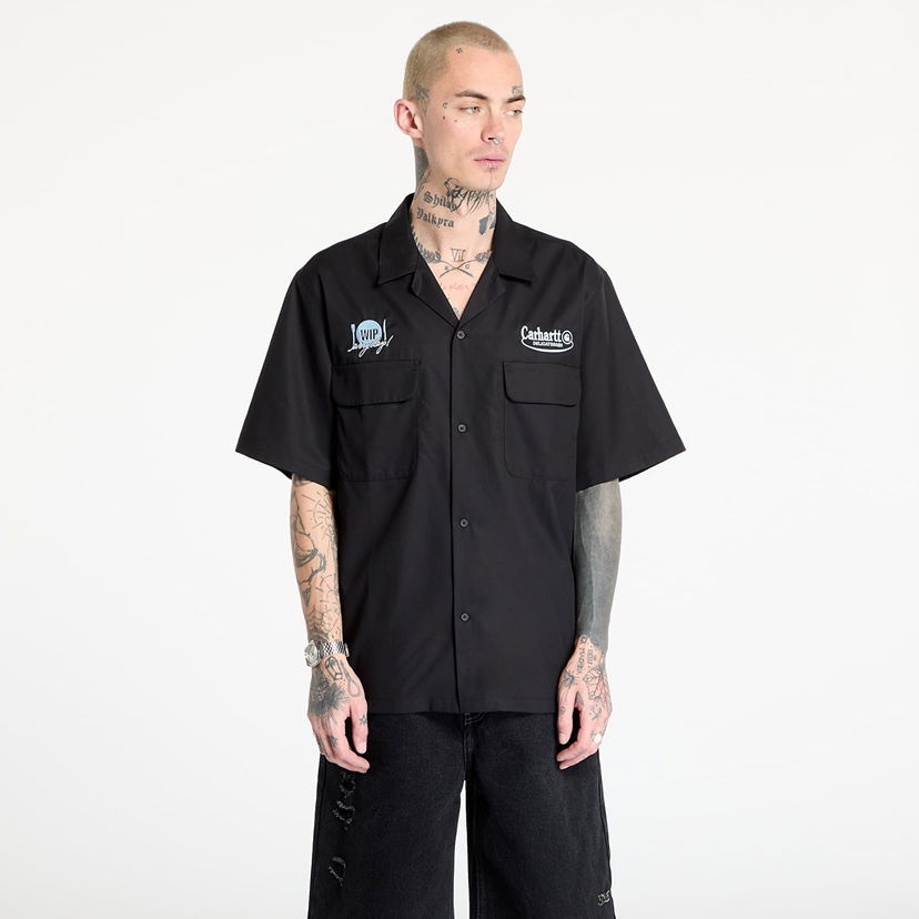 Košulja Carhartt WIP Carhartt WIP Deli Short Sleeve Shirt Crna | I034738.2X8XX