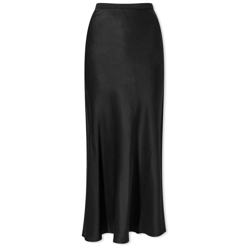 Suknja Anine Bing Silk Skirt Crna | A-04-4001-000