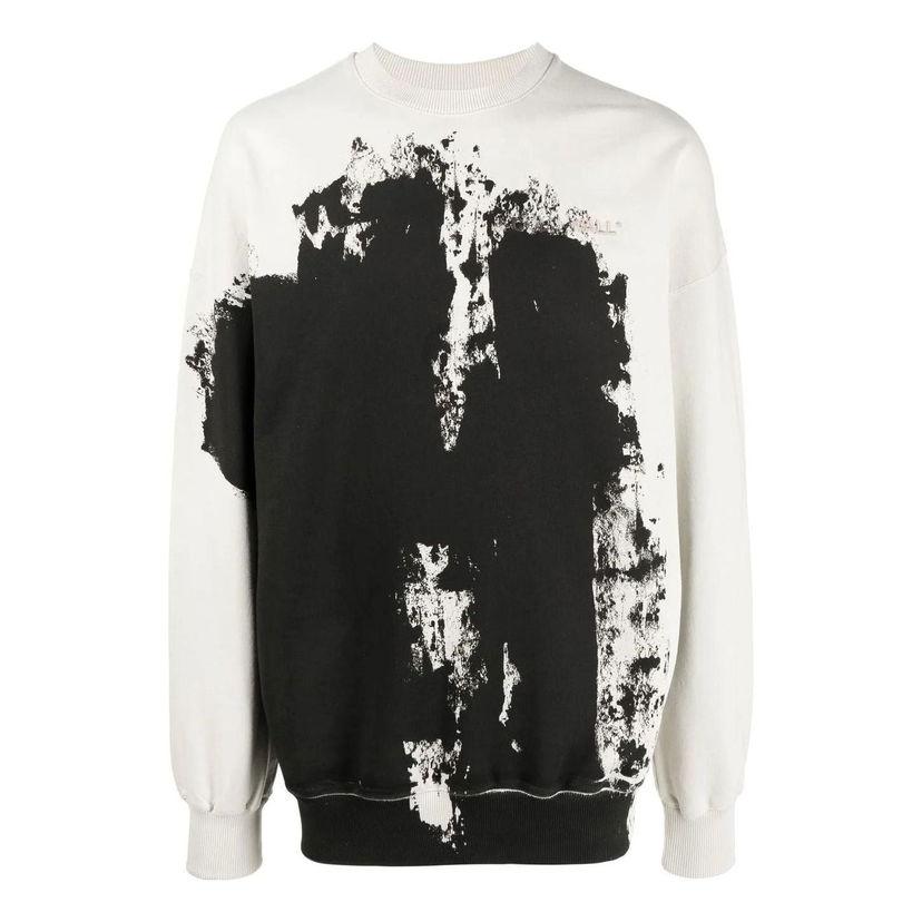 Dukserice A-COLD-WALL* A-COLD-WALL* Relaxed Crewneck Sweatshirt Bijela | ACWMW087BLACK