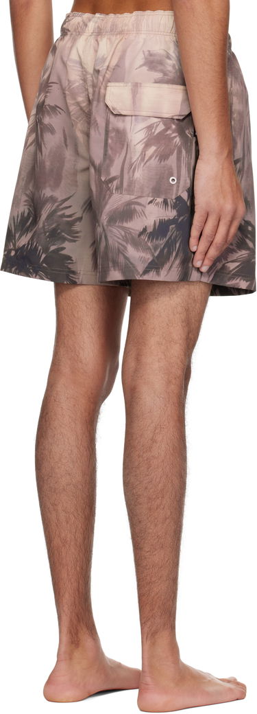 Kupaći kostimi Palm Angels Palm Angels Sunset Palm Swim Shorts Smeđa | PMFD012S25FAB0026110, 2