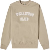 Džemper Sporty & Rich Wellness Club Flocked Crew Sweat Bež | CRAW2340EL, 1