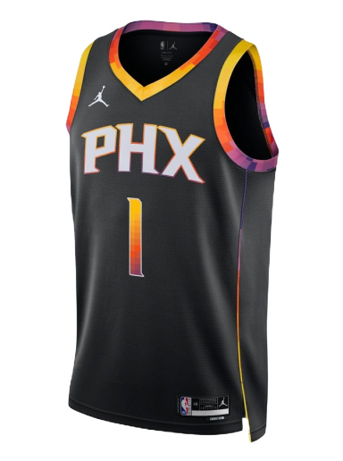 Dres Jordan Dri-FTI NBA Phoenix Suns Statement Edition 2022 Swingman Jersey Crna | DO9540-012