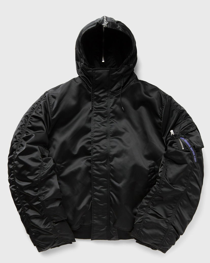 Bomber jakna Alpha Industries N-2B PRIMALOFT Hooded Bomber Jacket Crna | 758101-03