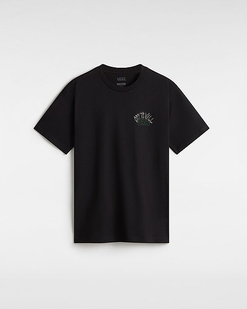 Majica kratkih rukava Vans Vans Metal University T-Shirt, Size L Crna | VN000MCNBLK
