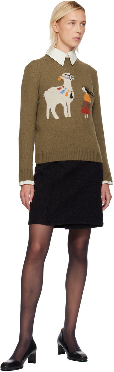 Džemper Max Mara Weekend Nitra Knit Graphic Sweater Zelena | 2525366292600, 3