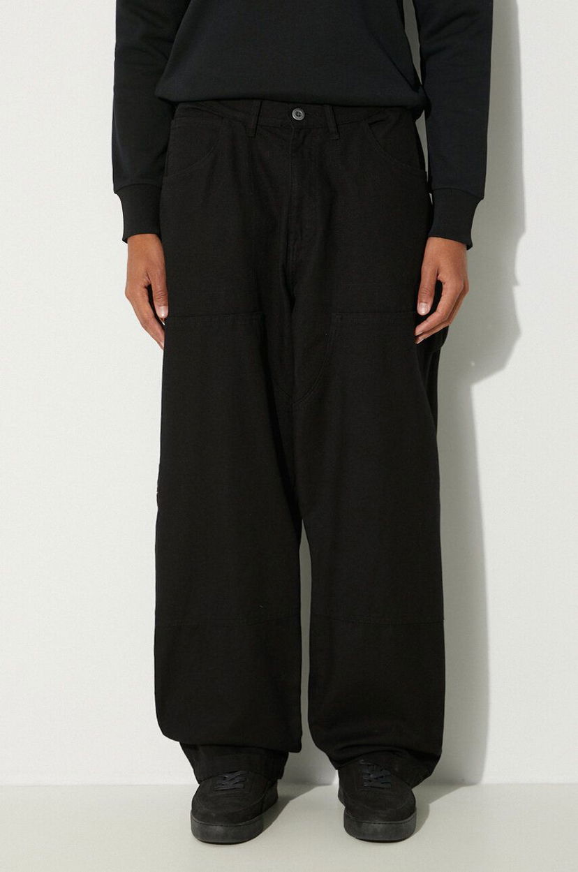 Cargo hlače Alpha Industries Carpenter Pants Crna | 148202