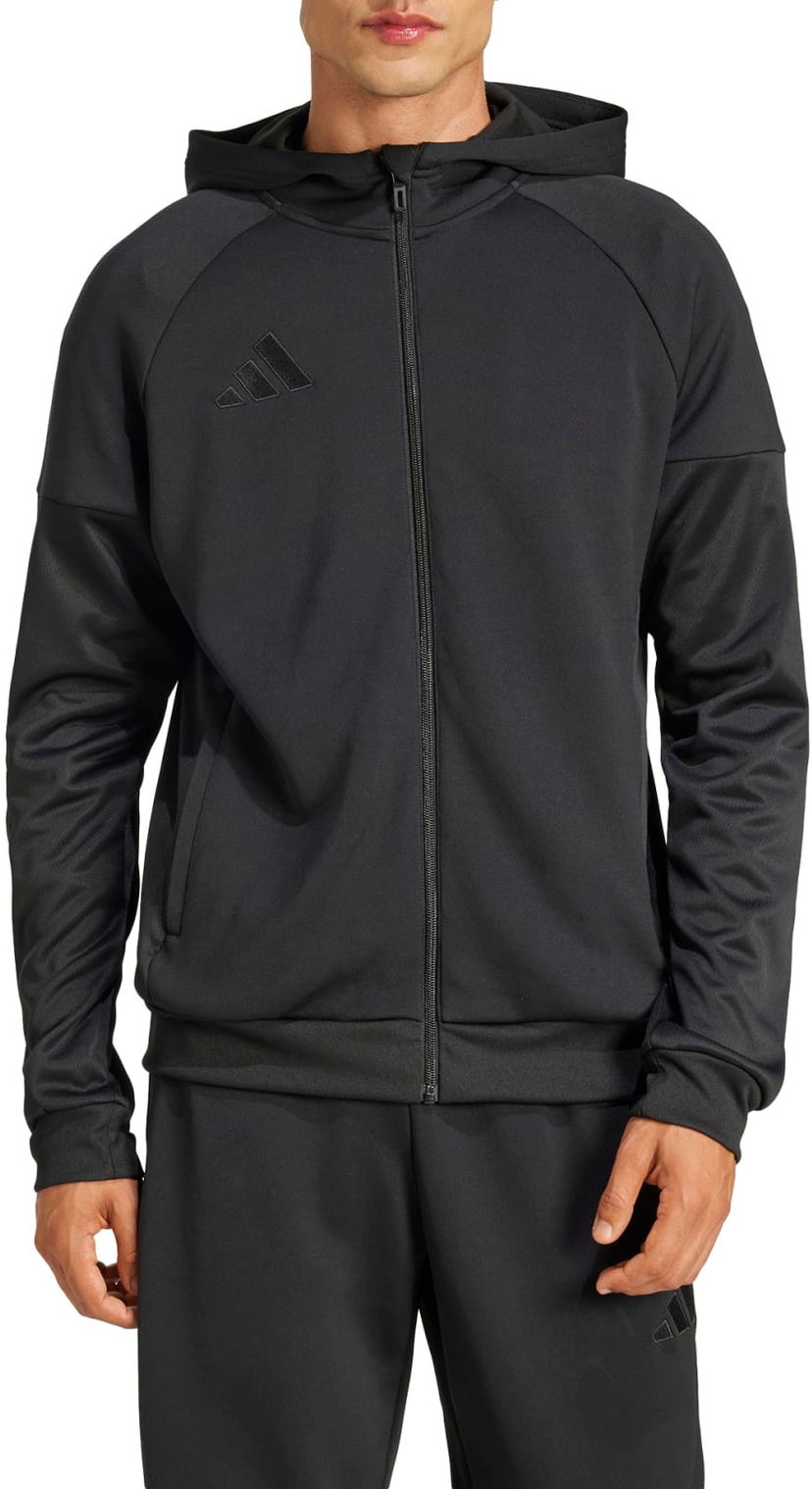 Dukserice adidas Performance TIRO25 FZ Hoodie Crna | jd9078