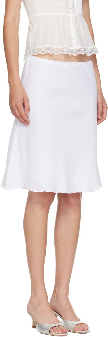 Suknja GUIZIO Guizio Paloma Midi Skirt Bijela | P25338W157, 1