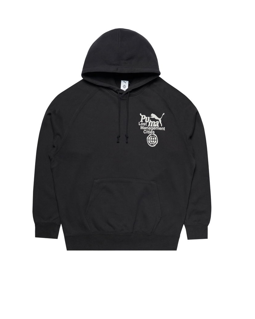 Dukserice Puma Lost Management Cities x Hoodie Crna | 626558-01