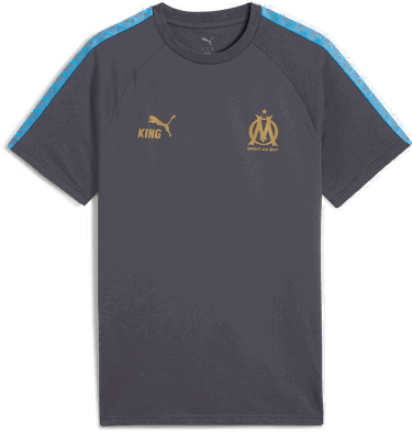 Majica kratkih rukava Puma Olympique de Marseille KING T-Shirt Siva | 781588-19, 0