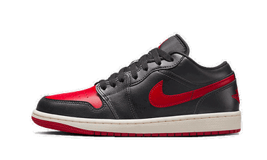 Tenisice i cipele Jordan Air Jordan 1 Low "Bred Sail" W Crvena | DC0774-061, 3