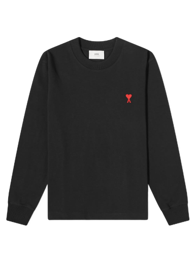 Majica kratkih rukava AMI Small A Heart Tee Crna | UTS200-701001