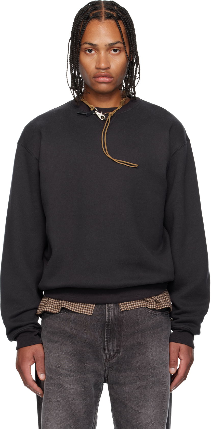Dukserice OUR LEGACY Perfect Sweatshirt Crna | M4256PB
