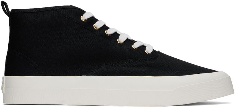 Odjeća MAISON KITSUNÉ Maison Kitsuné High-Top Canvas Crna | MM04802WW9000