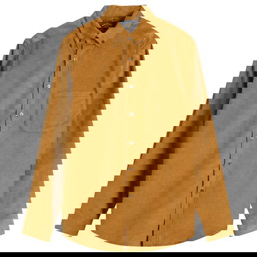 Košulja Portuguese Flannel Lobo Button Down Corduroy Shirt, Size Small Smeđa | AW25051-PIR, 1